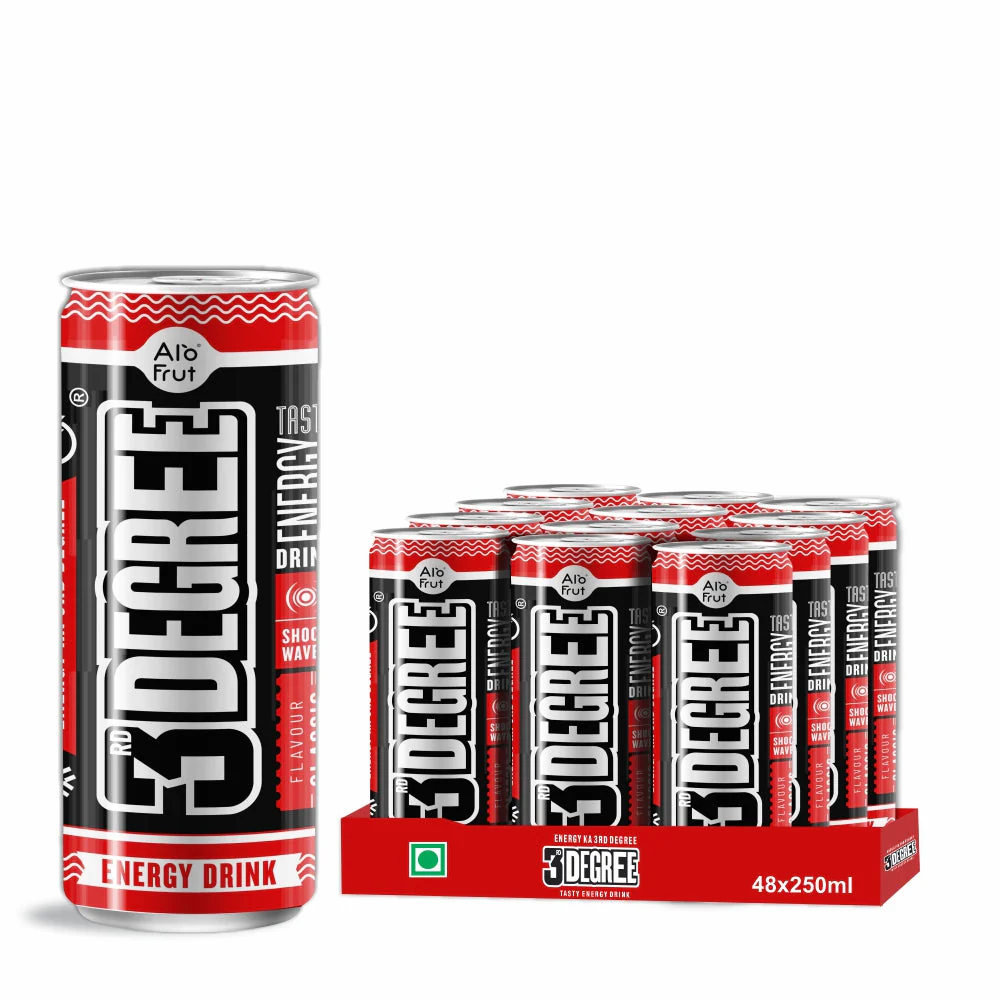 Alo Frut 3rd Degree Classic Flavour Energy Drink CAN 250ml - Image 4