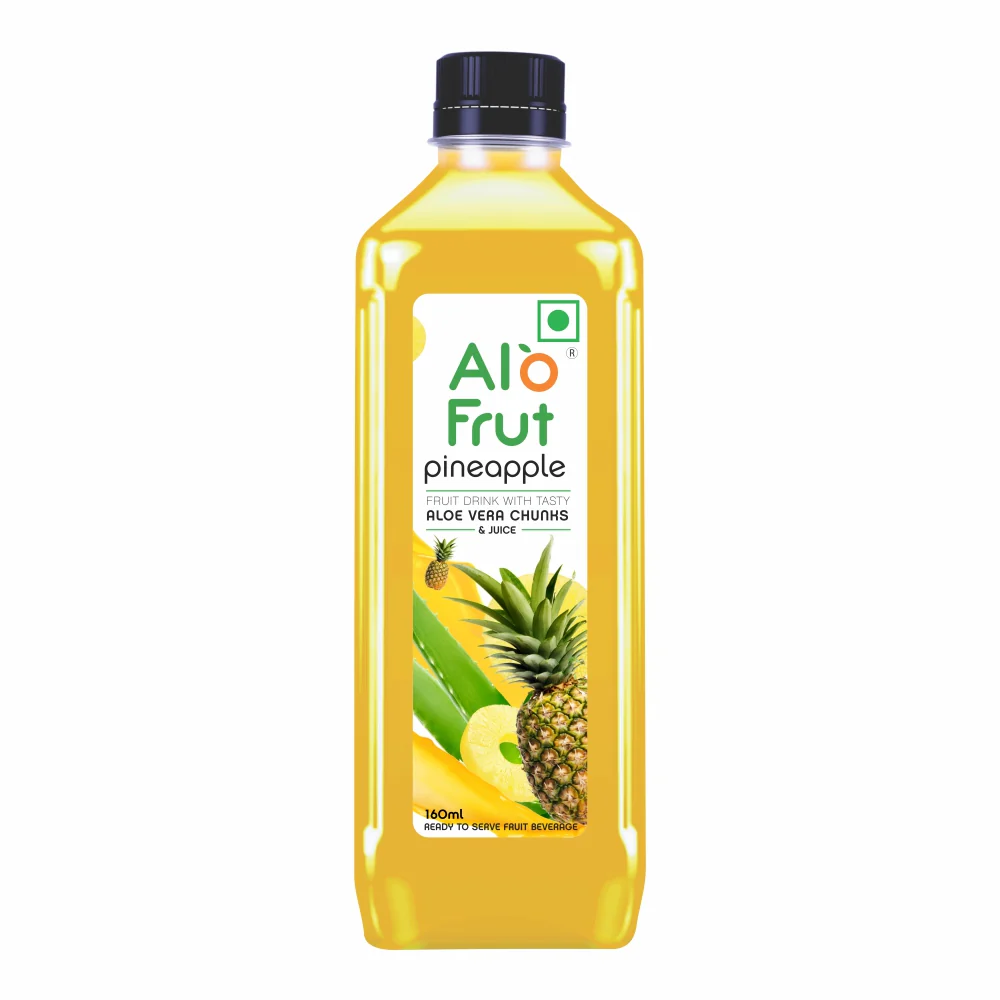 Alo Frut Pineapple Juice With Aloevera Chunks - Image 5