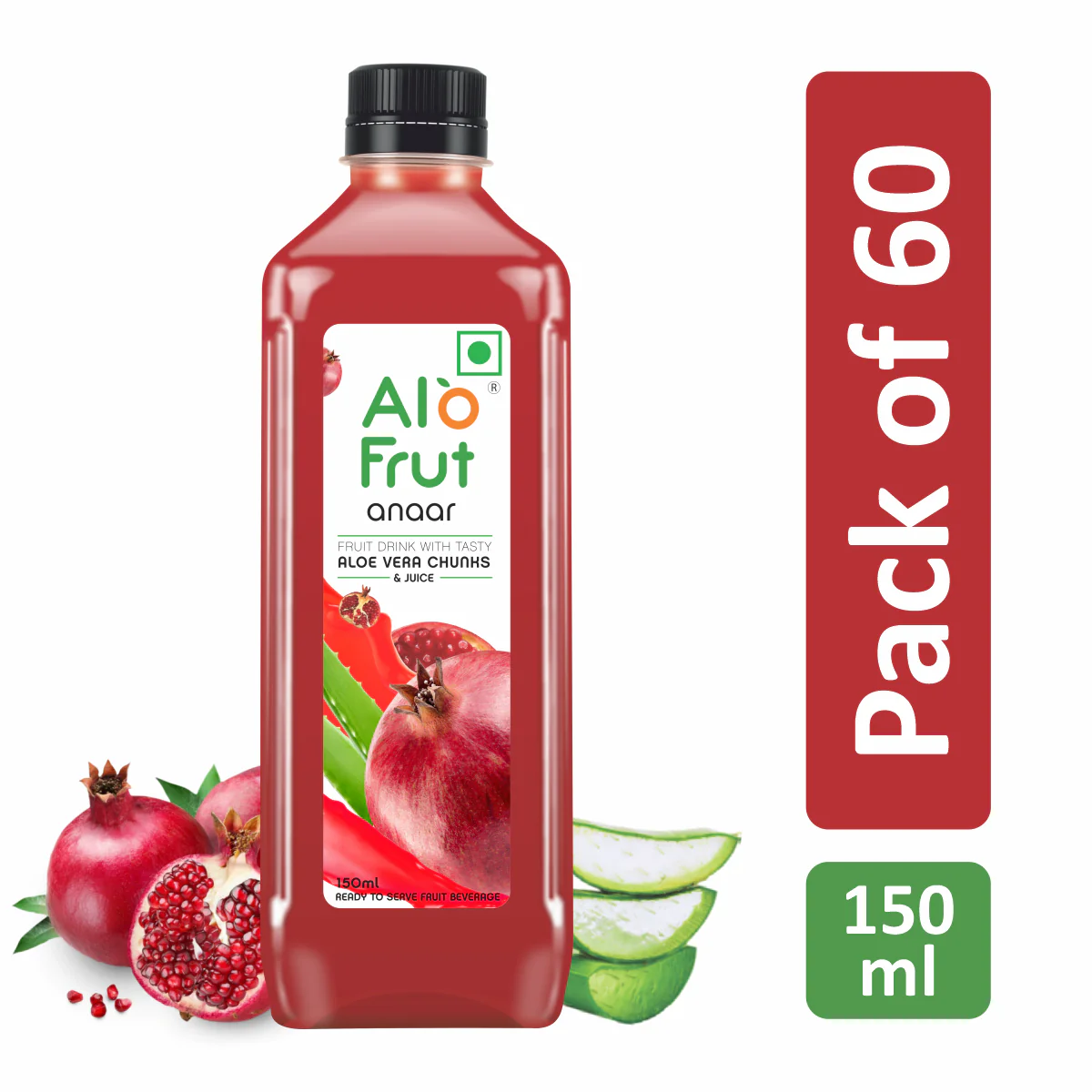 Alo Frut Anaar Aloevera Chunks & Juice - Image 7