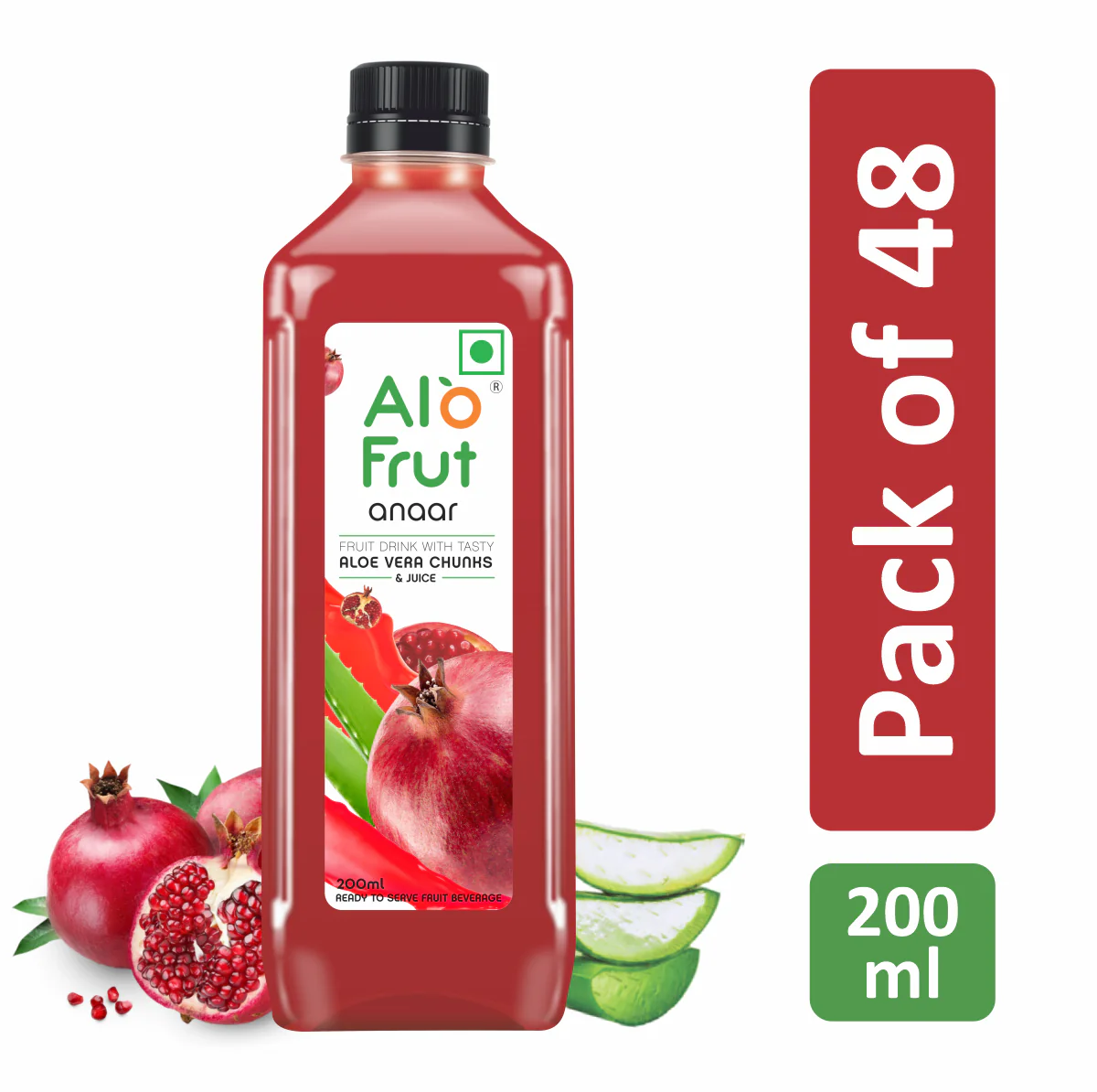 Alo Frut Anaar Aloevera Chunks & Juice - Image 8