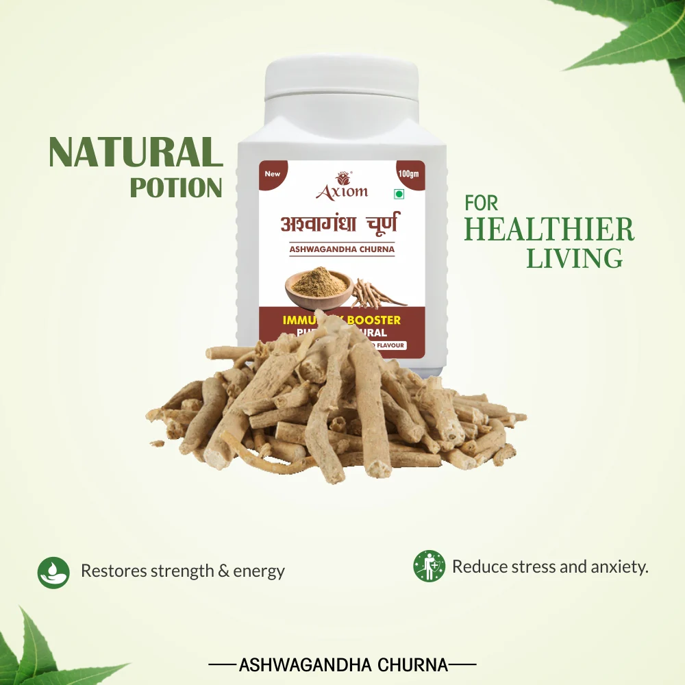 Axiom Ashwagandha Churna 100 gm (Pack of 2)