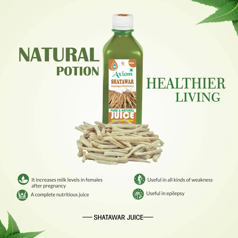 Axiom Shatawar Juice (Shatavari)-500ml - Image 3