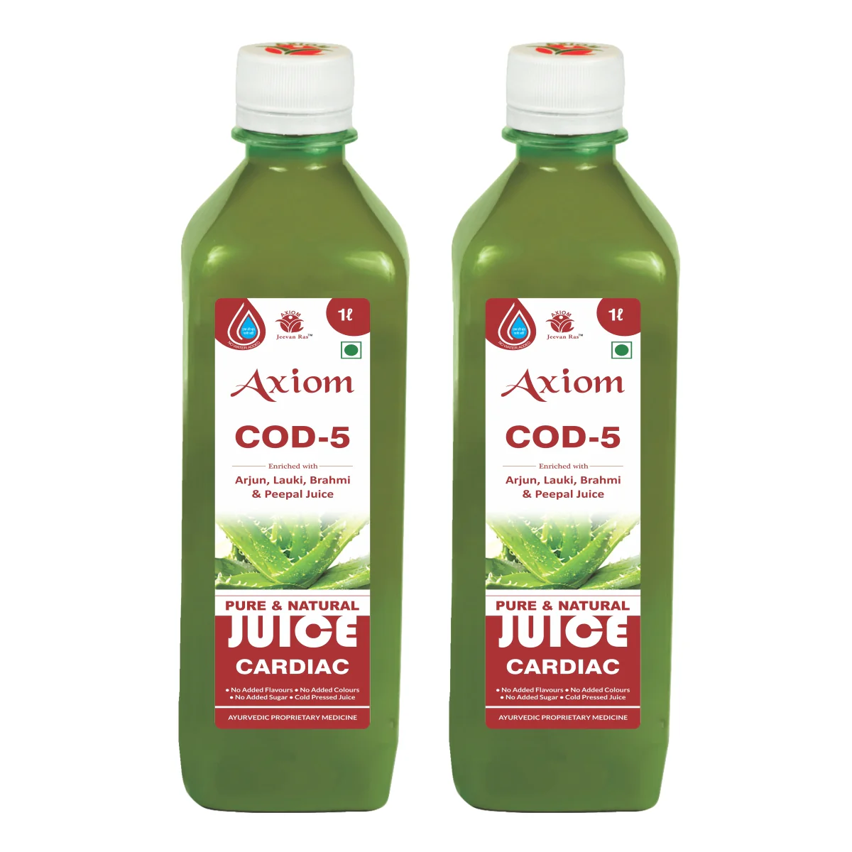 Axiom Jeevan Ras Aloevera COD 05 Juice (CARDIAC) 1000ml - Image 5