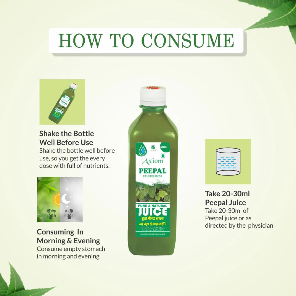 Axiom Peepal Juice - 500ml - Image 3