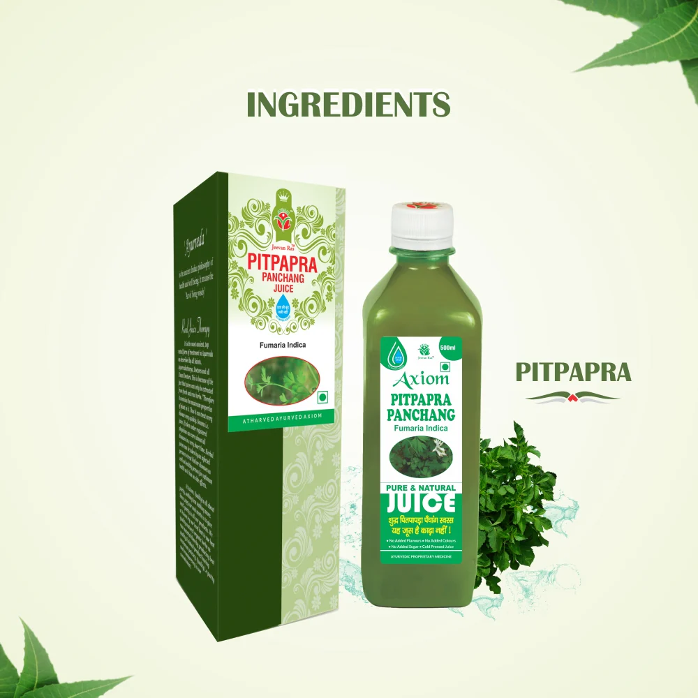 Axiom Ayurveda Pitpapra Juice 500ml - Image 2